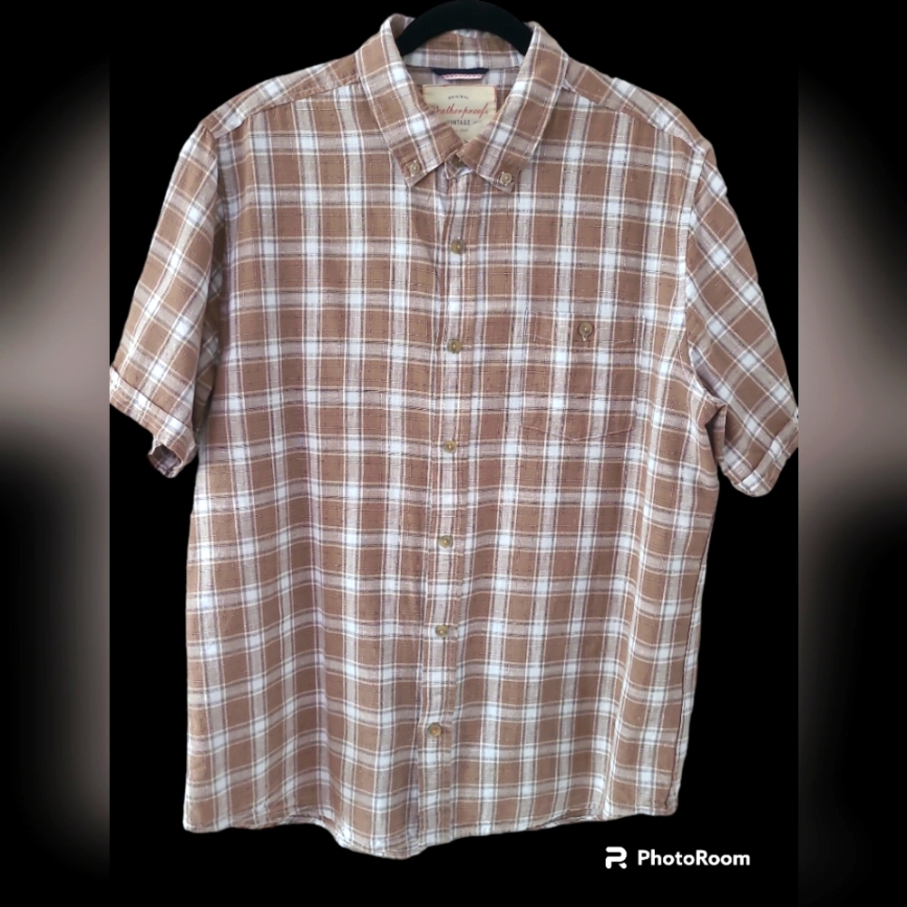 Weatherproof XL Brown White Tan